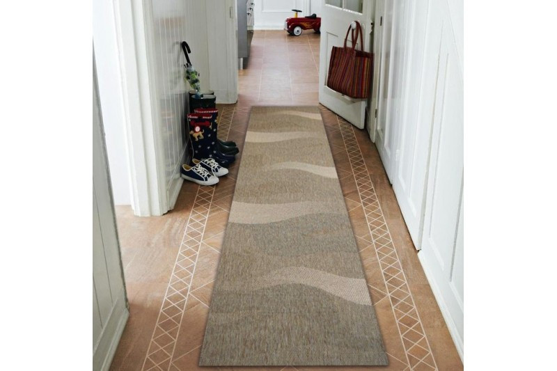 Běhoun FLOORLUX SIZAL 20212 coffe/mais