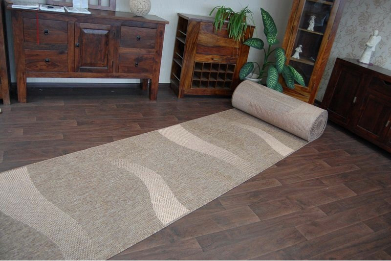 Běhoun FLOORLUX SIZAL 20212 coffe/mais