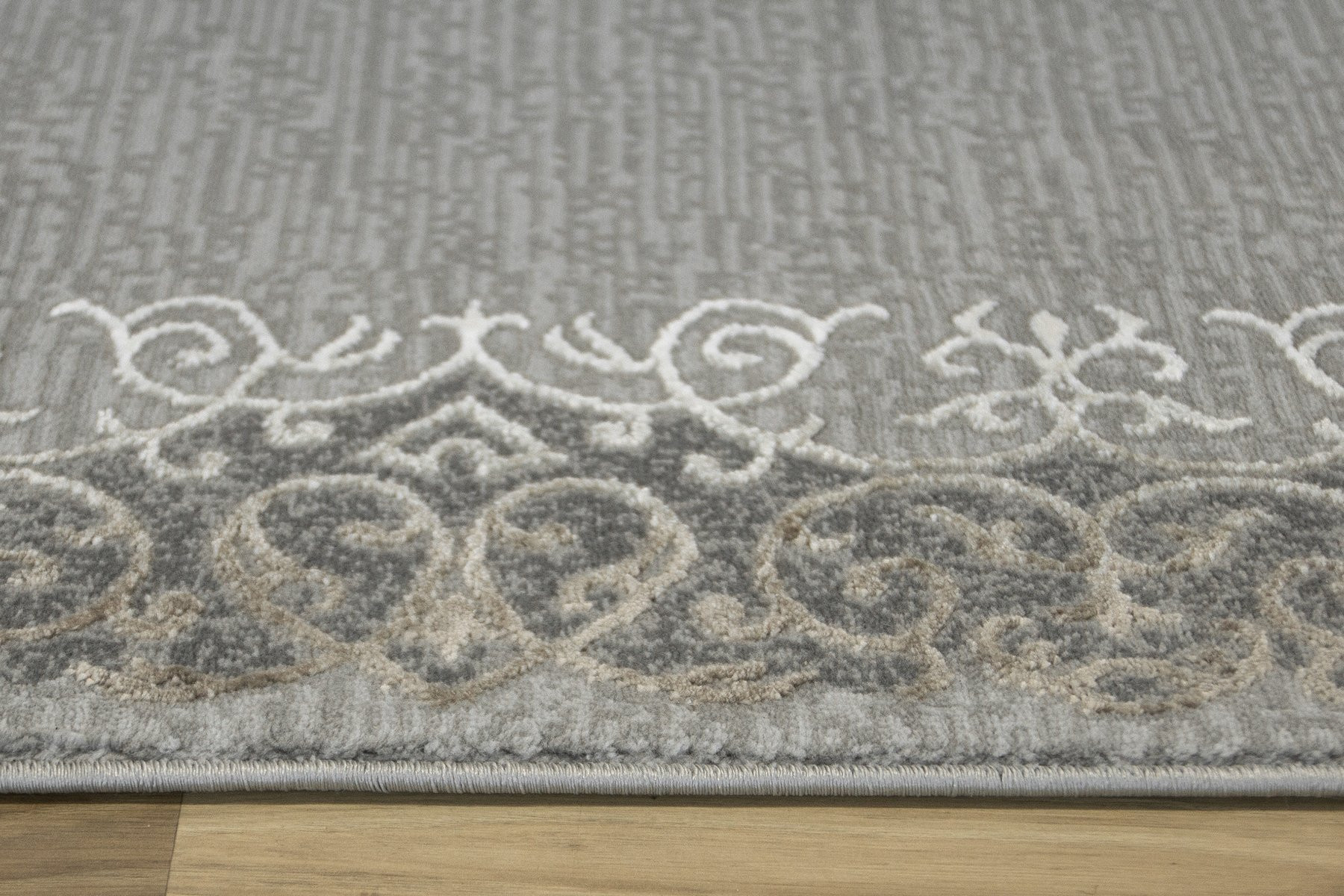 Běhoun Galya K3810 - šedý ornament