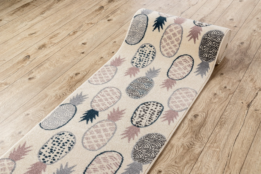 Běhoun HEOS 78464 krém / růžový / nebeský / šedý ANANAS