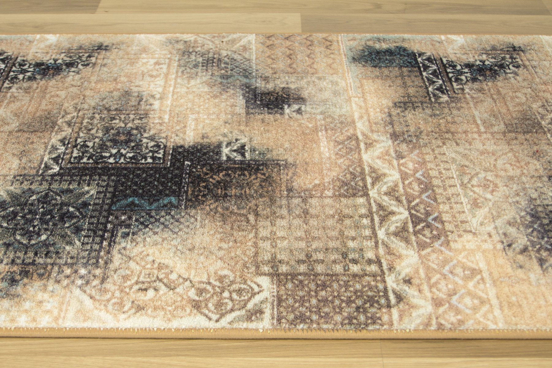 Běhoun Patchwork HD - béž