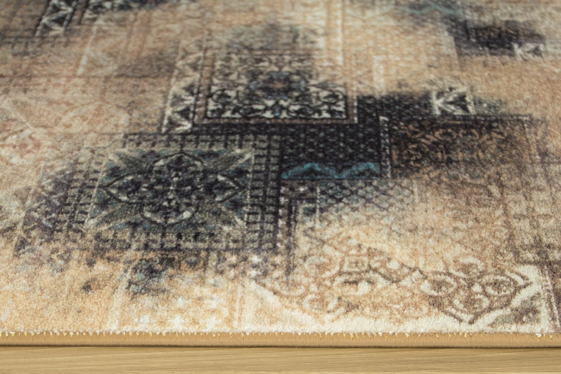 Běhoun Patchwork HD - béž