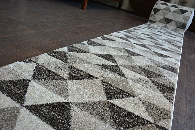 Běhoun SHADOW 636 l. beige / cream - Trojúhelníky