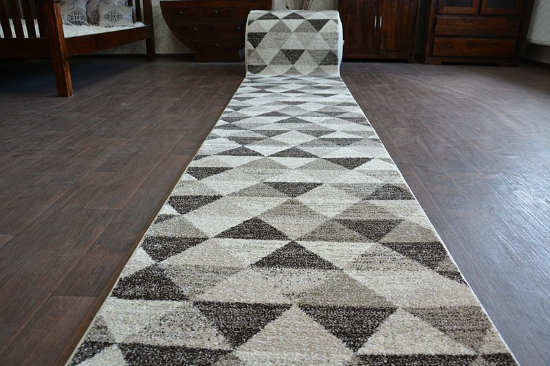 Běhoun SHADOW 636 l. beige / cream - Trojúhelníky