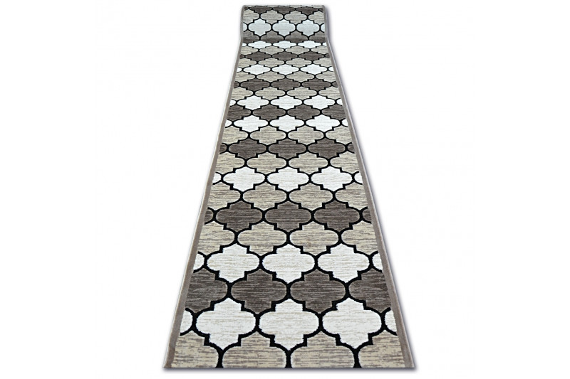 Běhoun YAZZ 3766 D.Beige/Salmon Trellis šírka 80 cm
