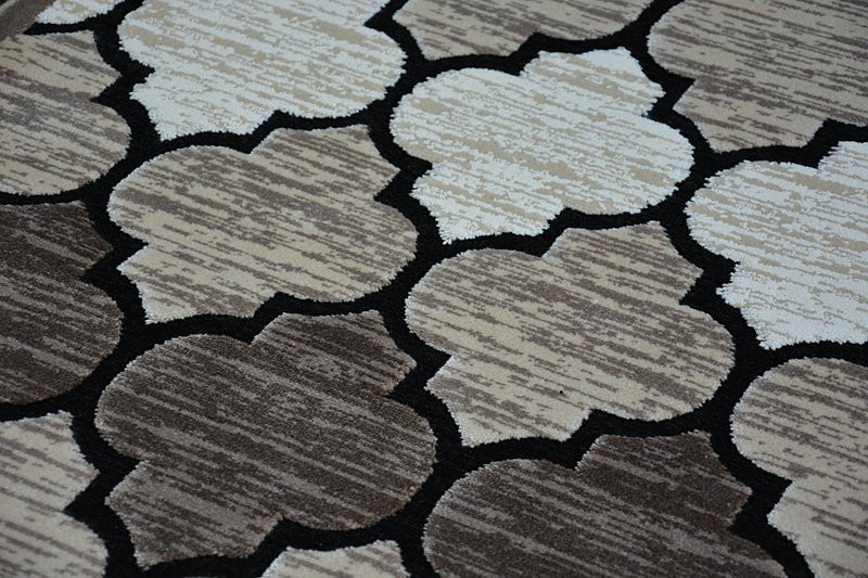 Běhoun YAZZ 3766 D.Beige/Salmon Trellis šírka 80 cm