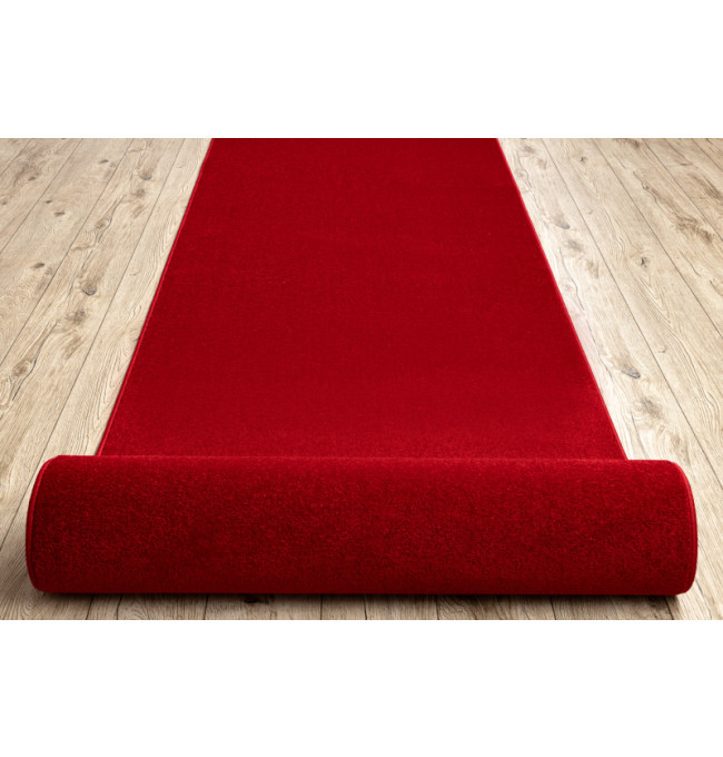 Běhoun KARMEL jednobarevný - červený - Výprodej