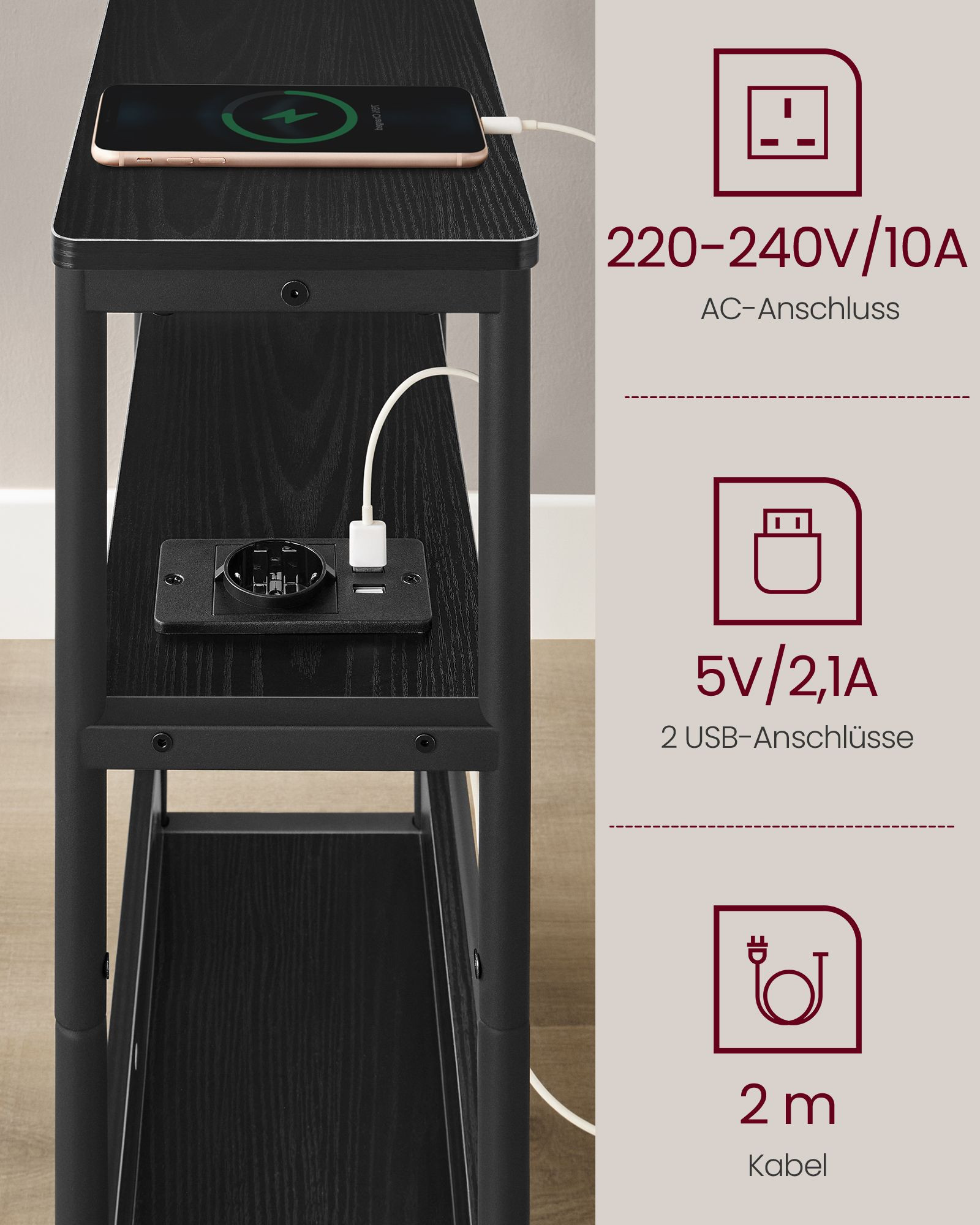 Příruční stolek LET335B02