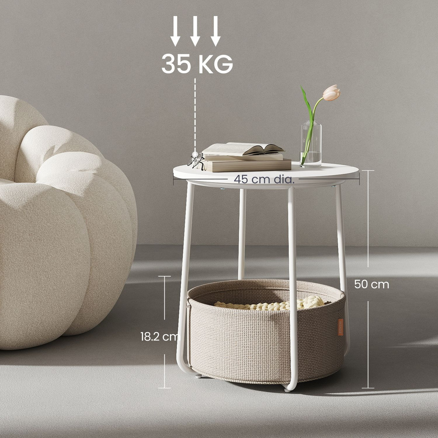 Příruční stolek LETB35223W10