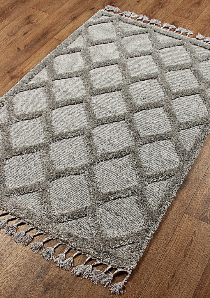 Koberec BERBER 6844 světle šedý