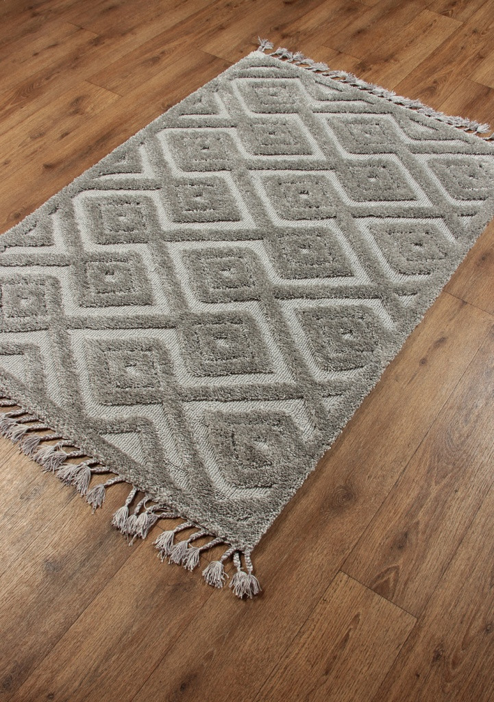Koberec BERBER 6846 světle šedý