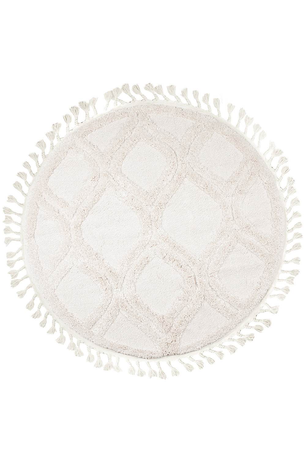 Koberec BERBER 7063 sloní kost kruh