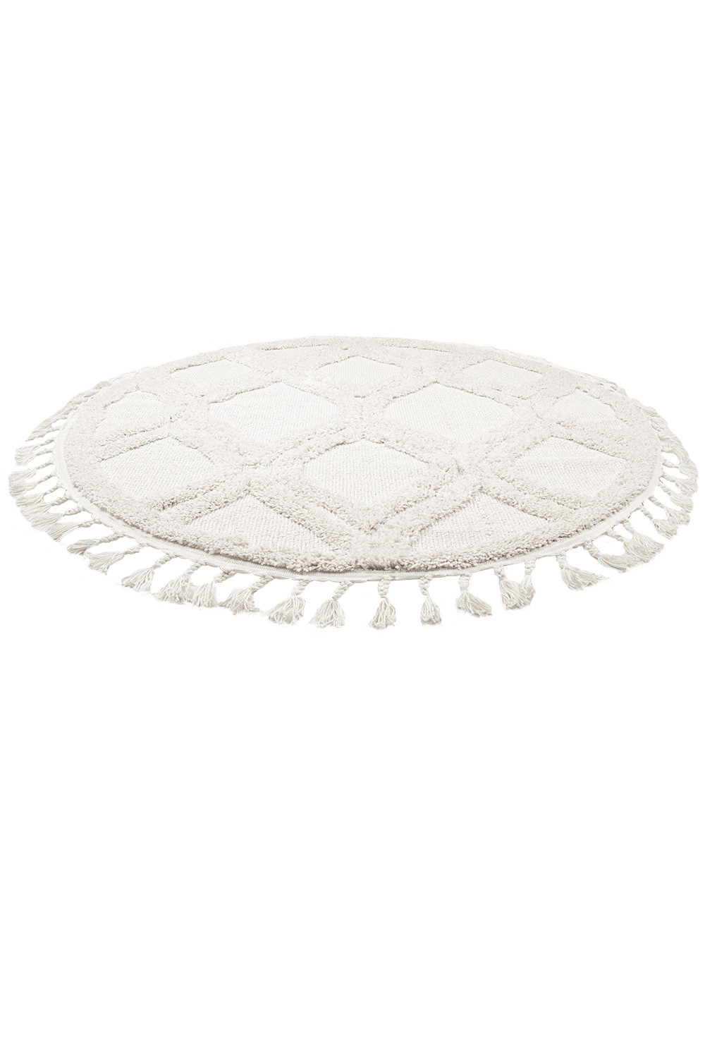 Koberec BERBER 7063 sloní kost kruh