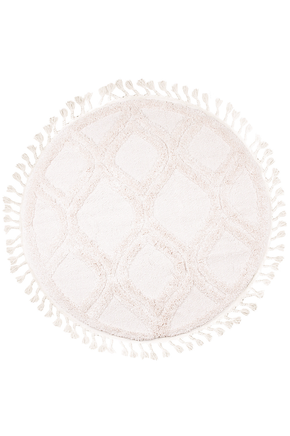 Koberec BERBER 7063 sloní kost kruh
