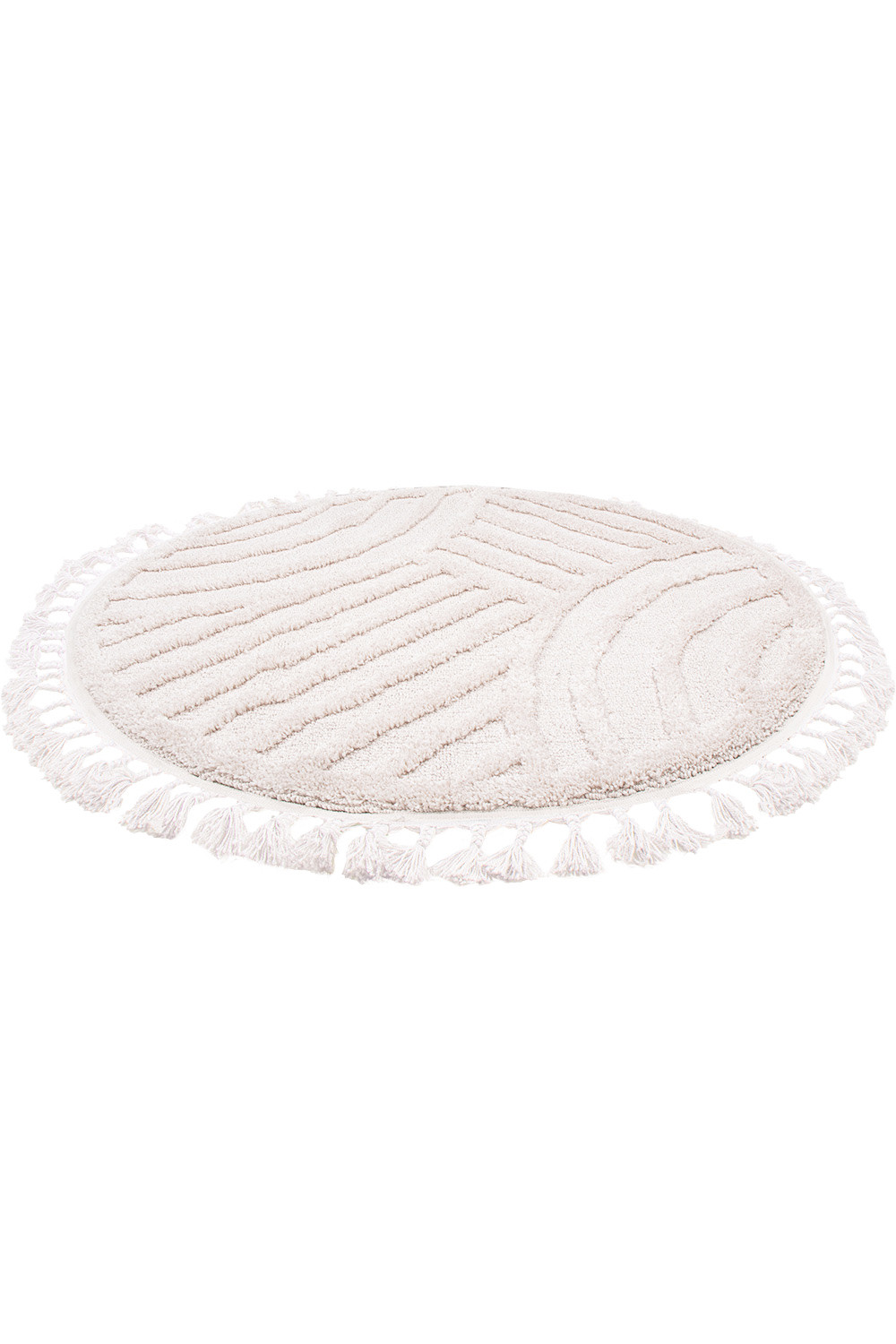 Koberec BERBER 9754 sloní kost kruh