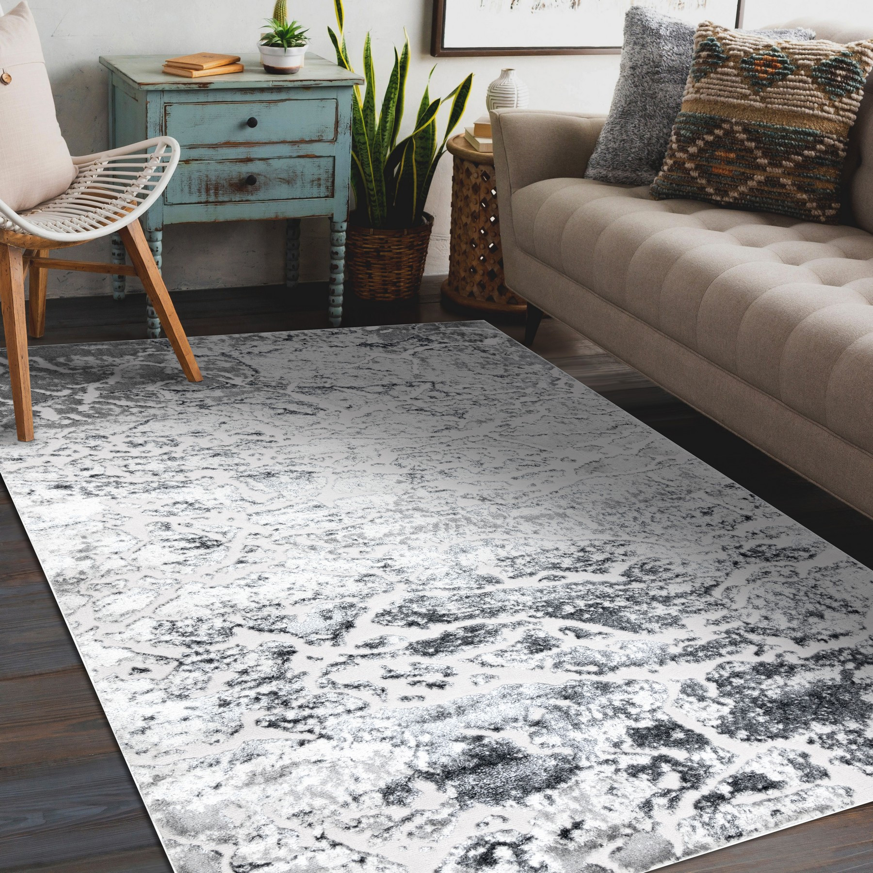 Koberec MEFE 6182 šedý