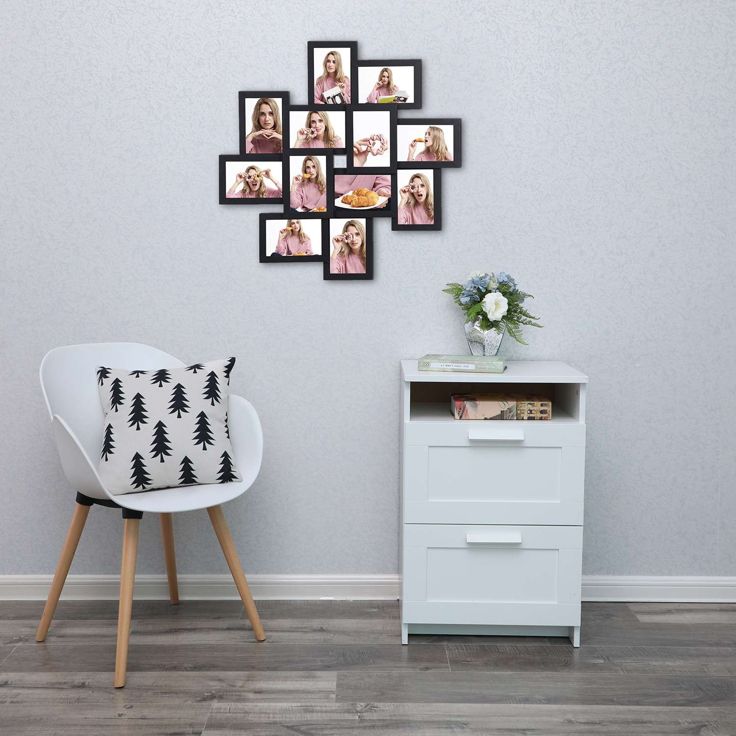 Fotokoláž pro 12 fotografií RPF22BK