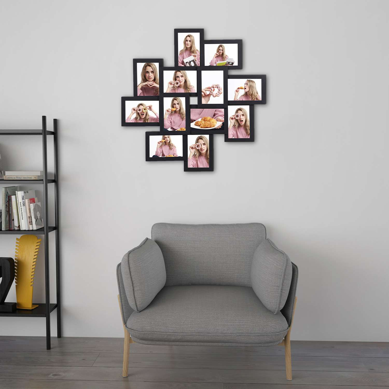 Fotokoláž pro 12 fotografií RPF22BK