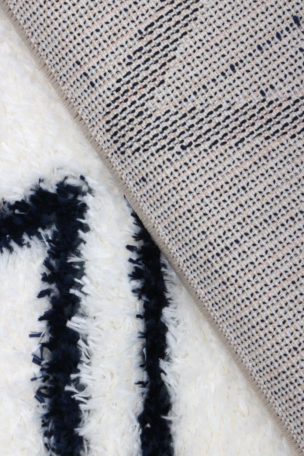 Koberec Boho 610 CREAM/NAVY BLUE