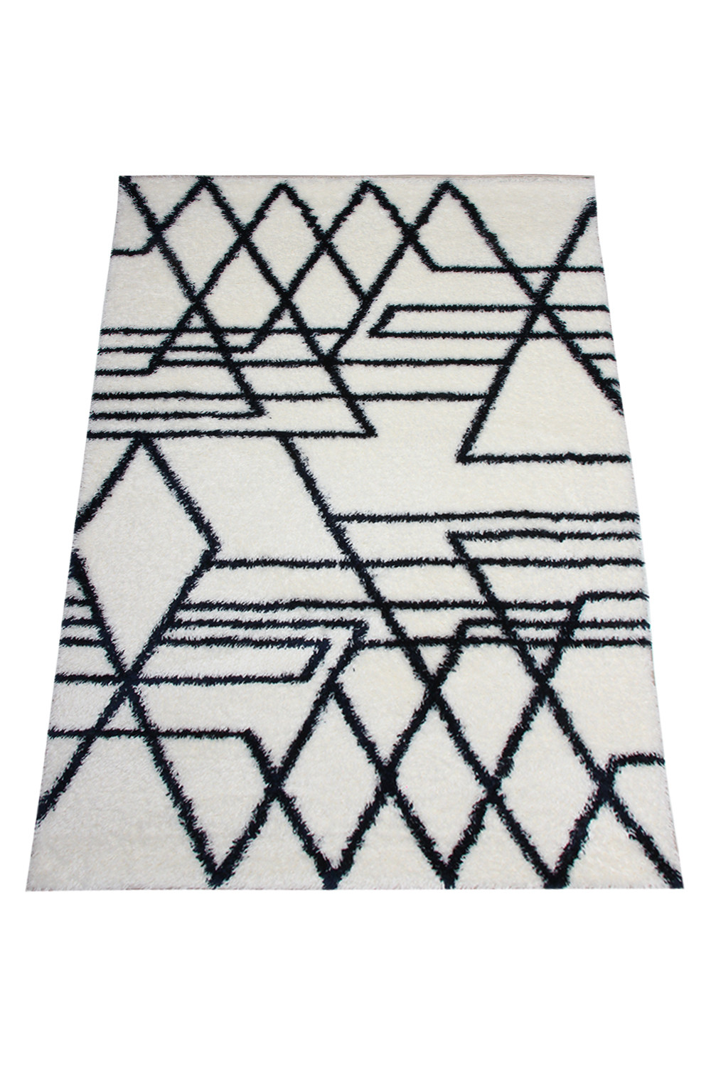 Koberec Boho 610 CREAM/NAVY BLUE