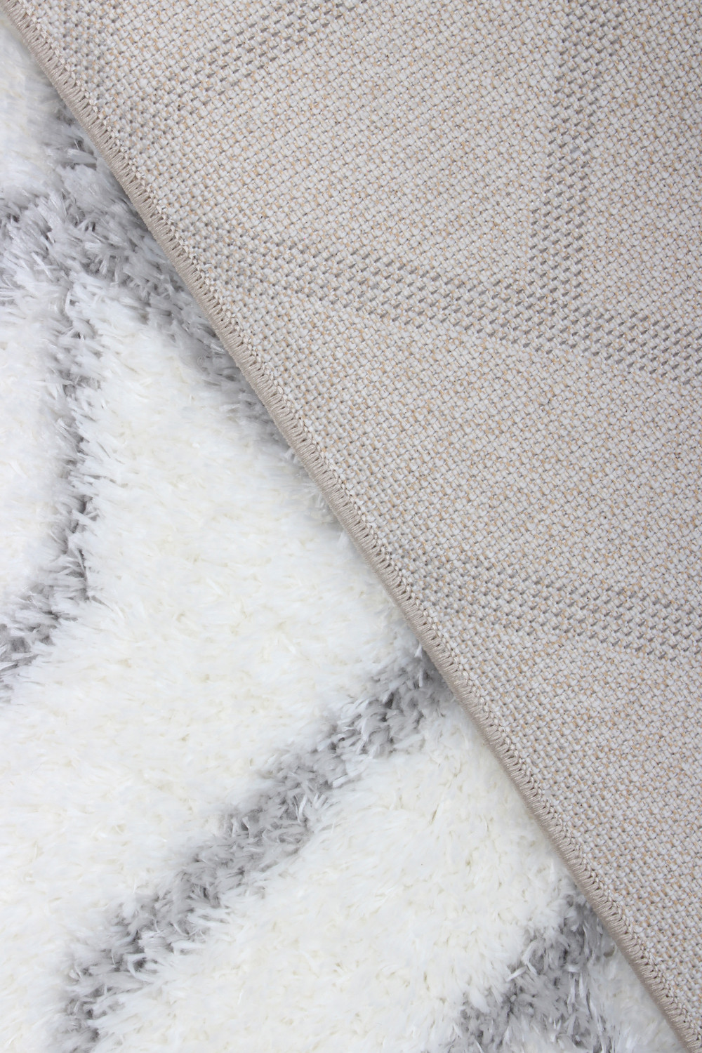 Koberec BOHO 654 šedý / krémový