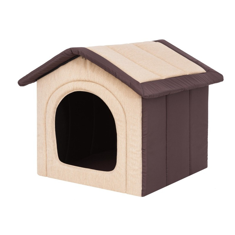 Bouda pro psa INARI R4 béžová / hnědá