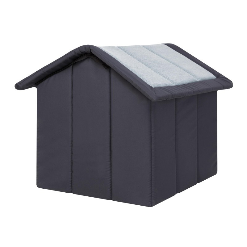 Bouda pro psa INARI R1 šedá / granátová