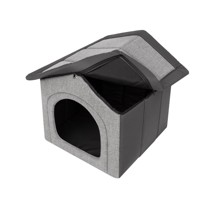 Bouda pro psa INARI R1 šedá / grafitová