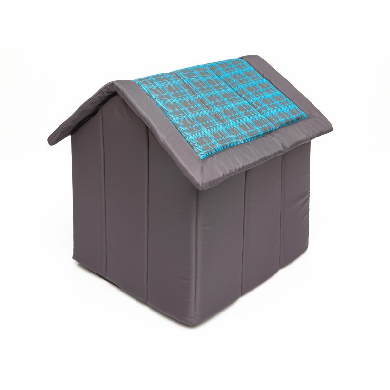 Bouda pro psa R2 pásky, modrá