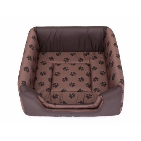 Bouda a pelíšek pro psa BUTTERFLY R4 tlapky, světle hnědá