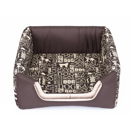 Bouda a pelíšek pro psa BUTTERFLY R2 nápisy