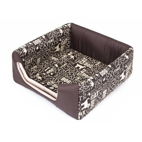 Bouda a pelíšek pro psa BUTTERFLY R1 nápisy