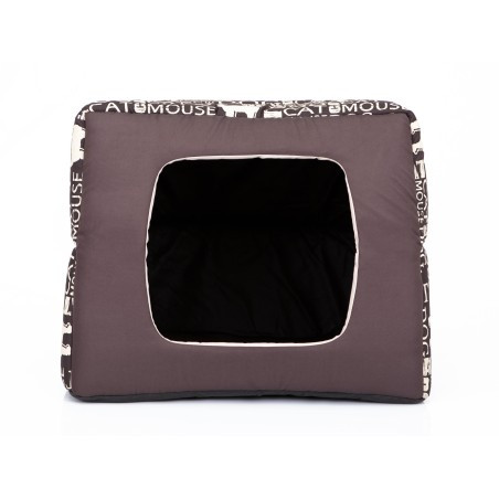 Bouda a pelíšek pro psa BUTTERFLY R2 nápisy