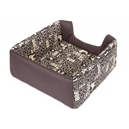 Bouda a pelíšek pro psa BUTTERFLY R1 nápisy