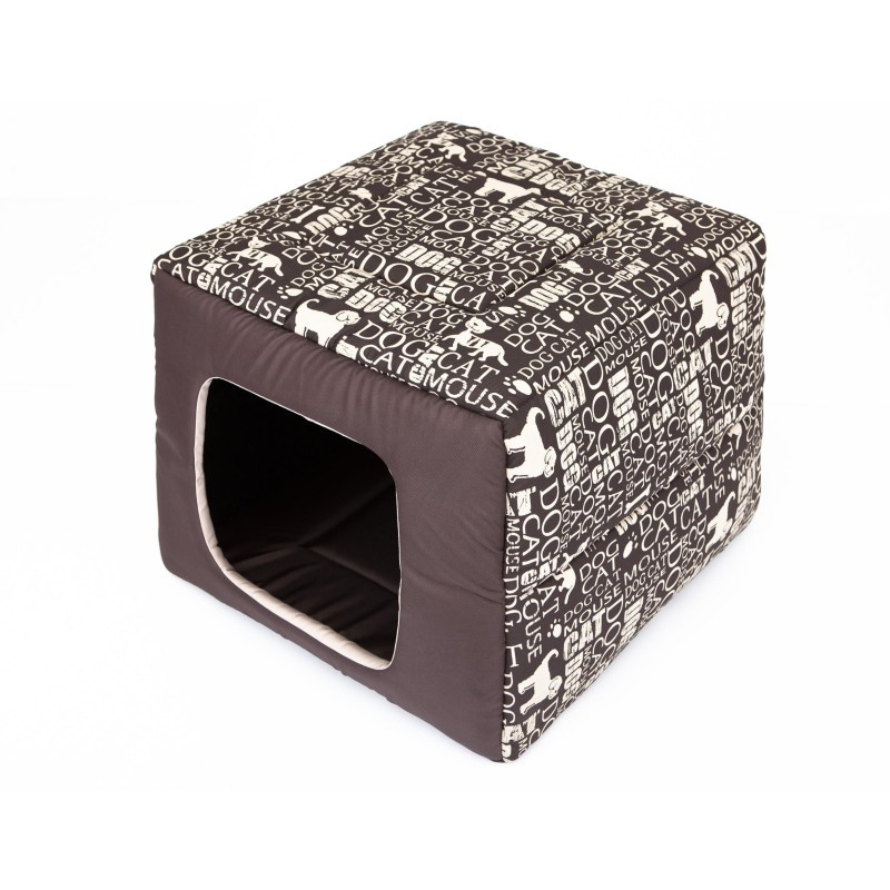 Bouda a pelíšek pro psa BUTTERFLY R4 nápisy