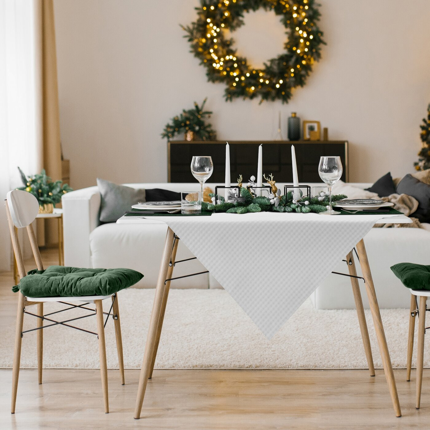 Ubrus FLASH 1 stříbrný