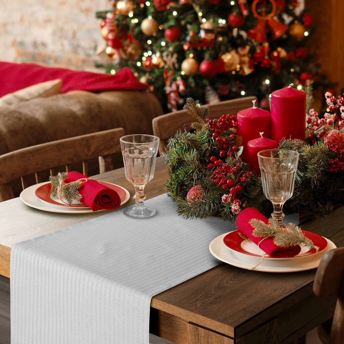 Ubrus FLASH 6 stříbrný