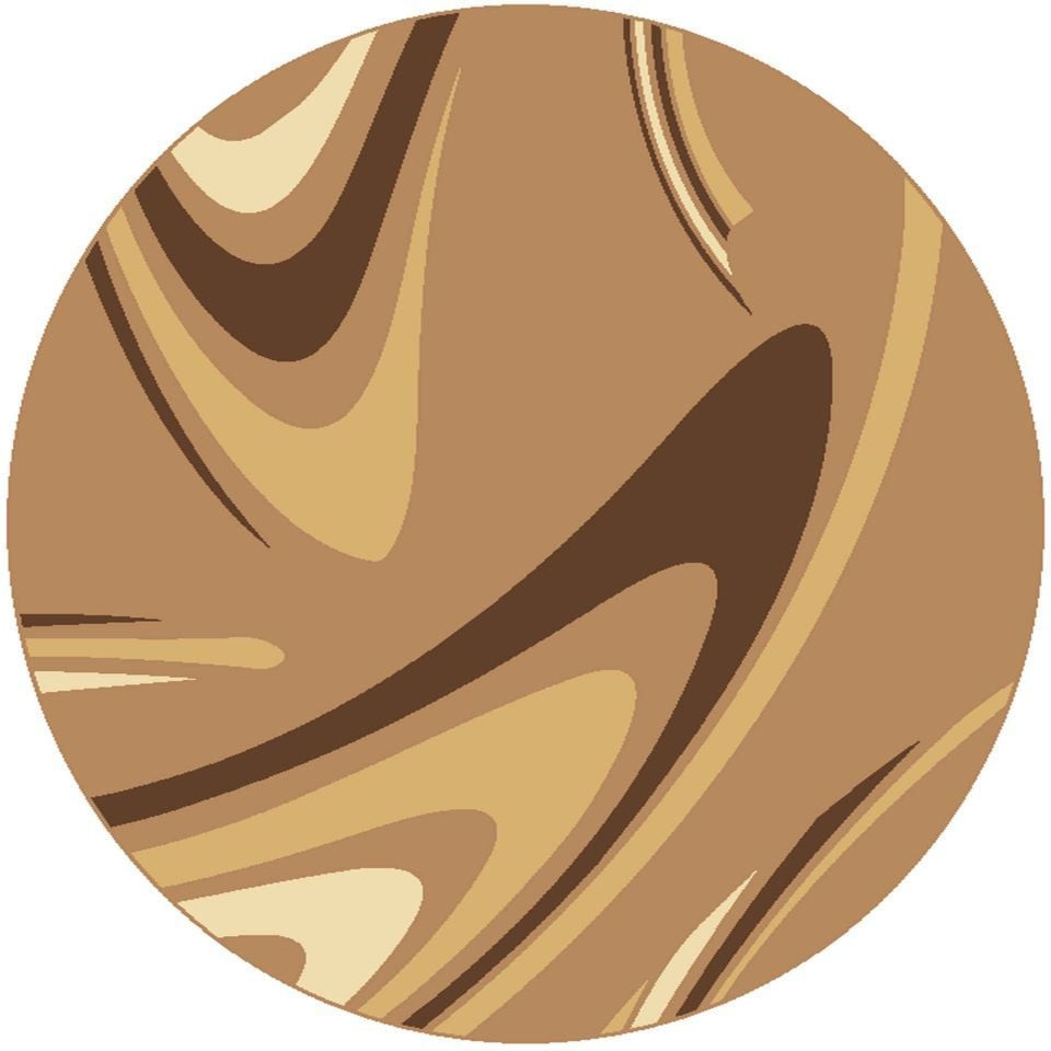 Koberec COFFEE ořech kruh