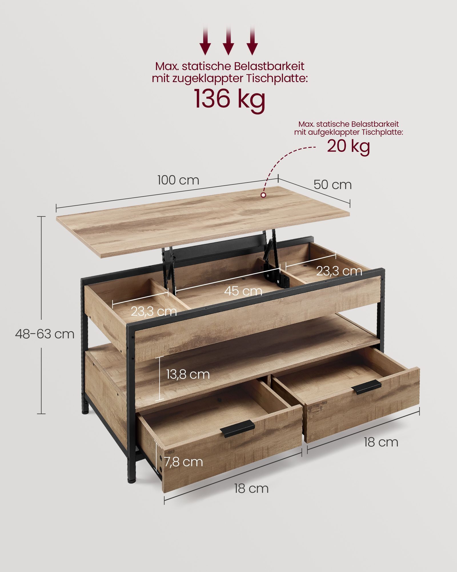 Konferenční stolek LCT209K02