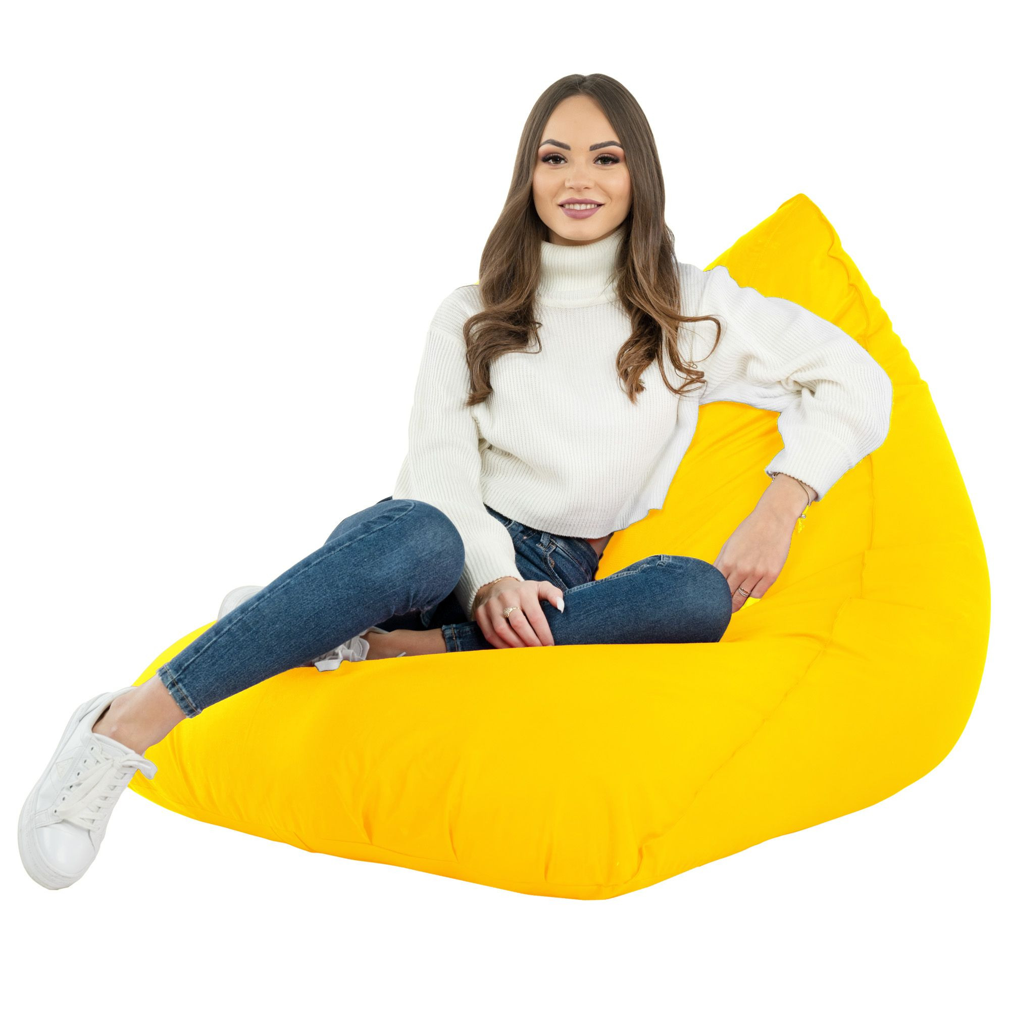 Sedací vak Bermudy SAKO žlutý OUTDOOR