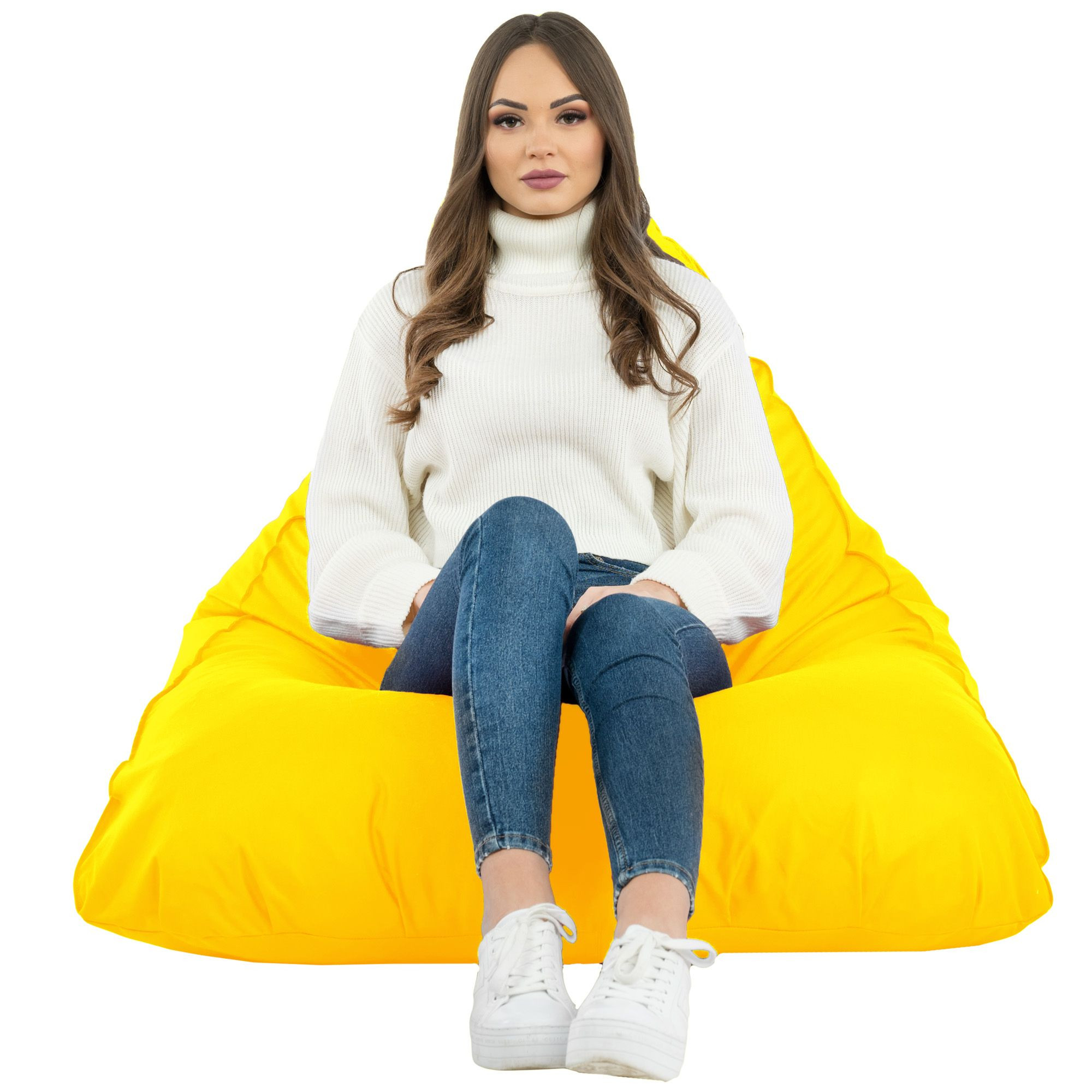 Sedací vak Bermudy SAKO žlutý OUTDOOR