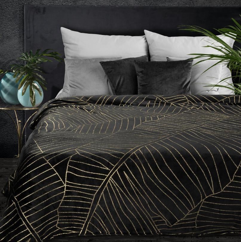 Deka LUNA 1 černá / zlatá