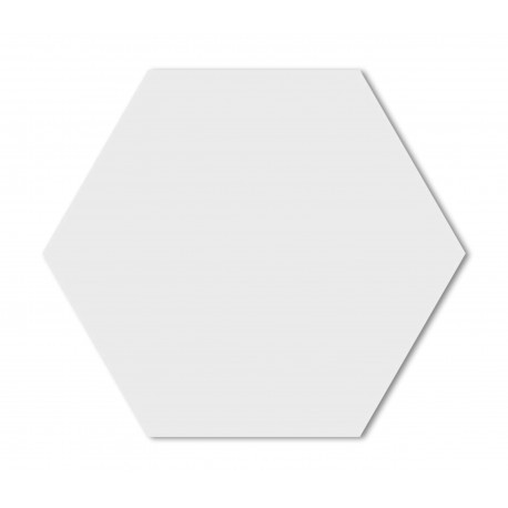 Zrcadlo HEX stříbrné