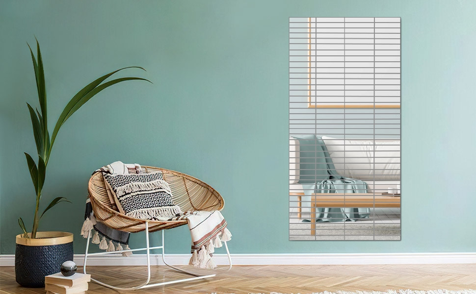 Zrcadlo OBLONG 20 cm stříbrné