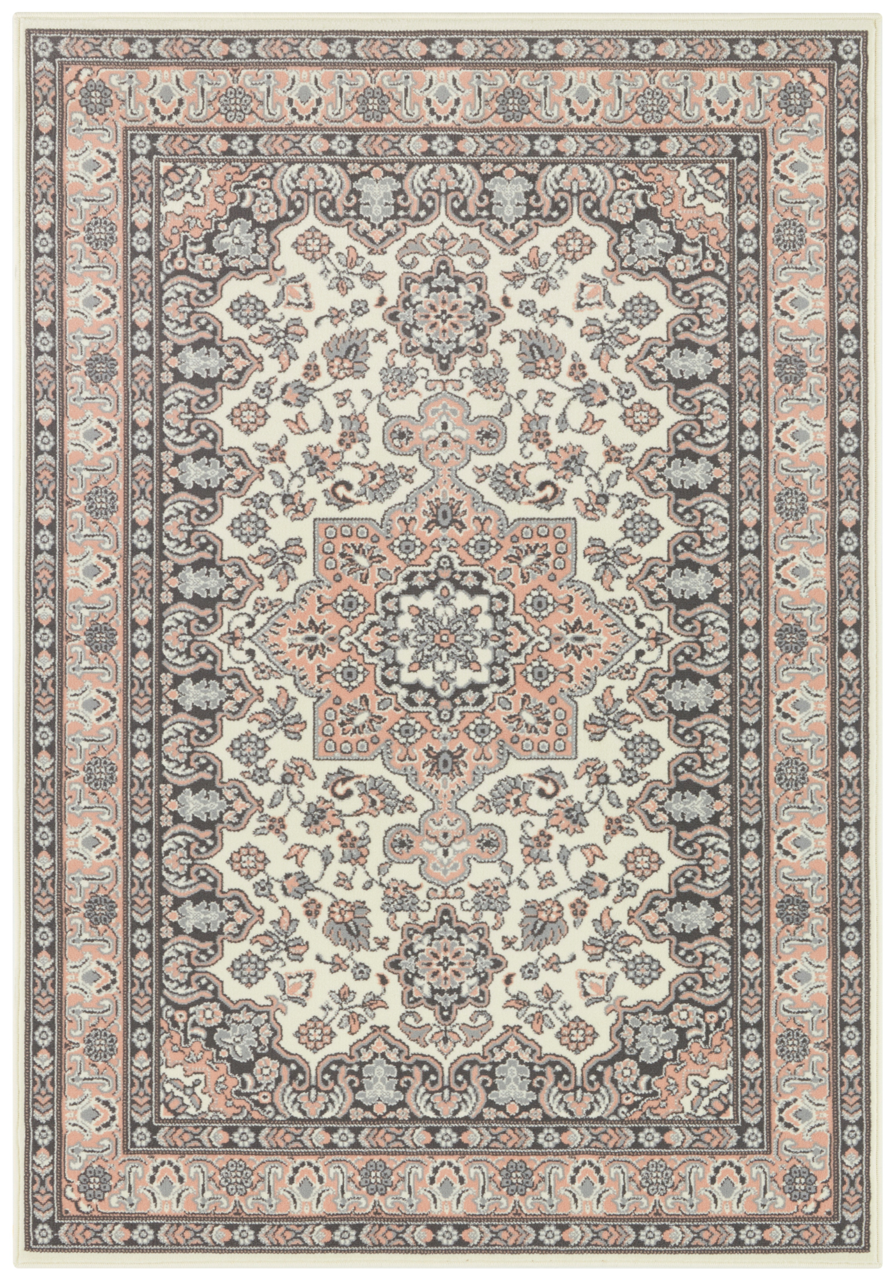 Koberec Hanse Home Mirkan Parun Täbriz krémový / růžový