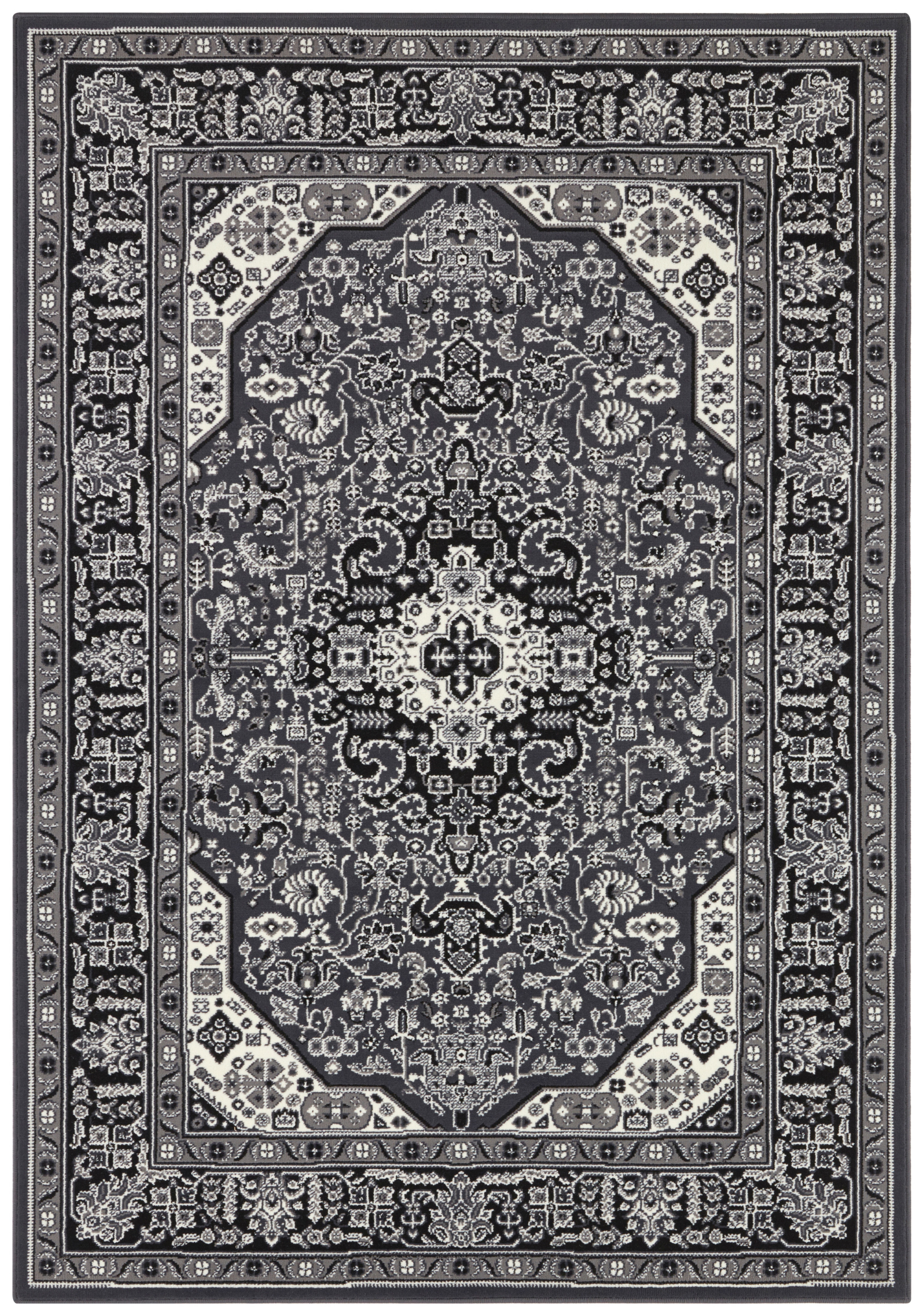 Koberec Hanse Home Mirkan Skazar Isfahan tmavě šedý