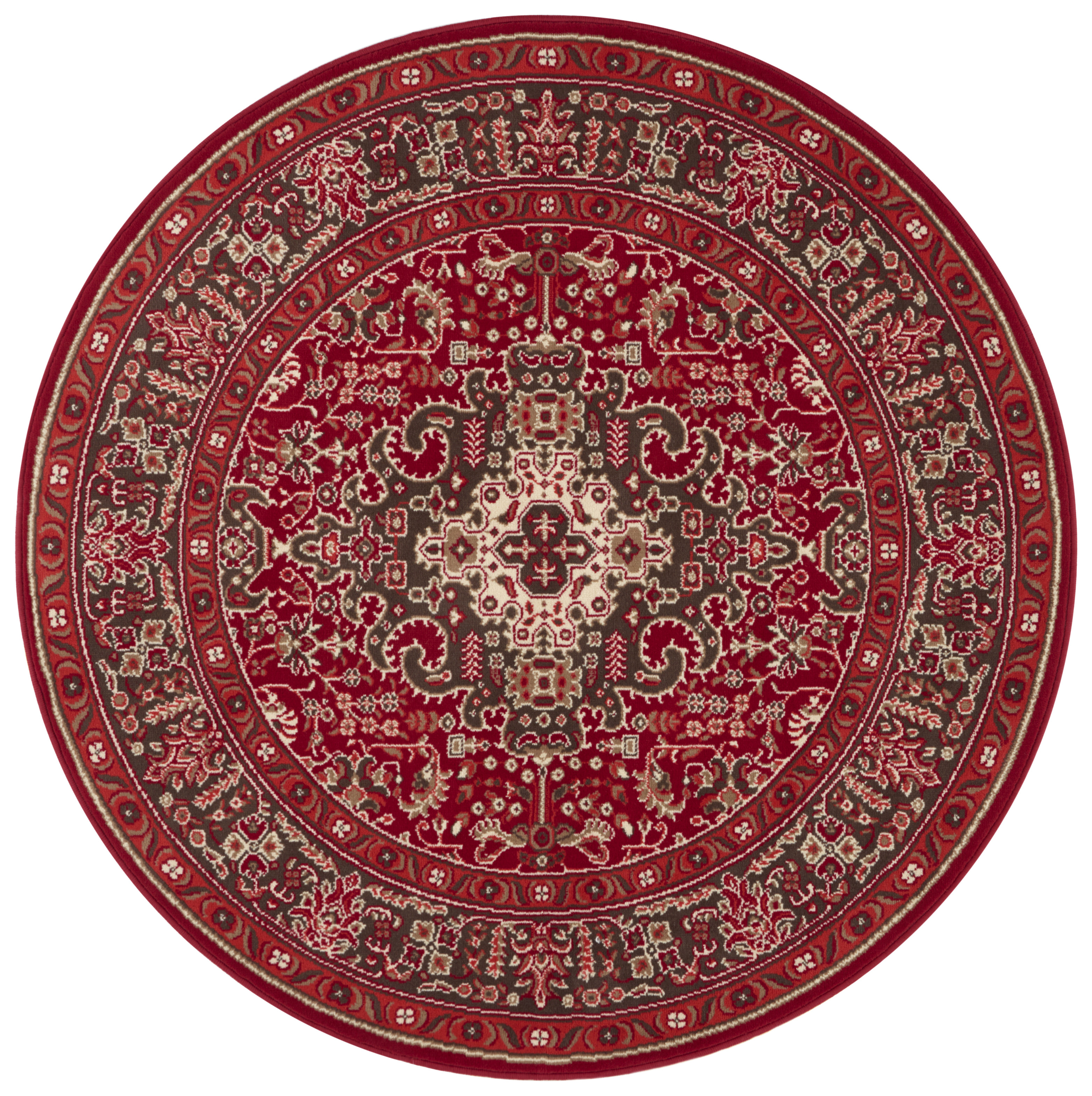 Koberec Hanse Home Mirkan Skazar Isfahan oriental, červený kruh