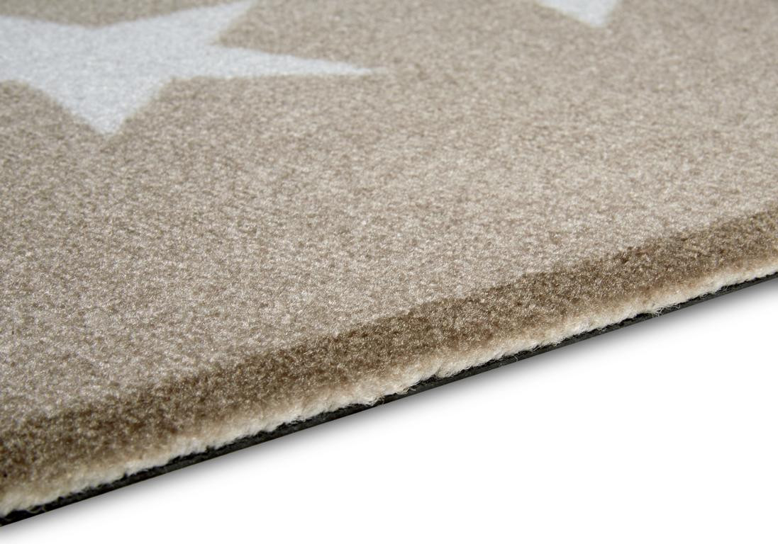 Rohožka Hanse Home Deko hvězdy, béžová / krémová