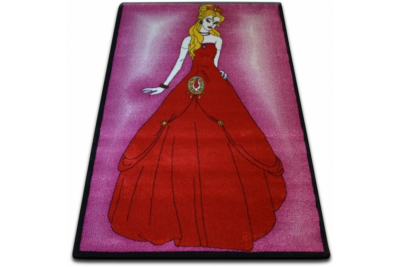 Dětský koberec Kids Princess růžový C425