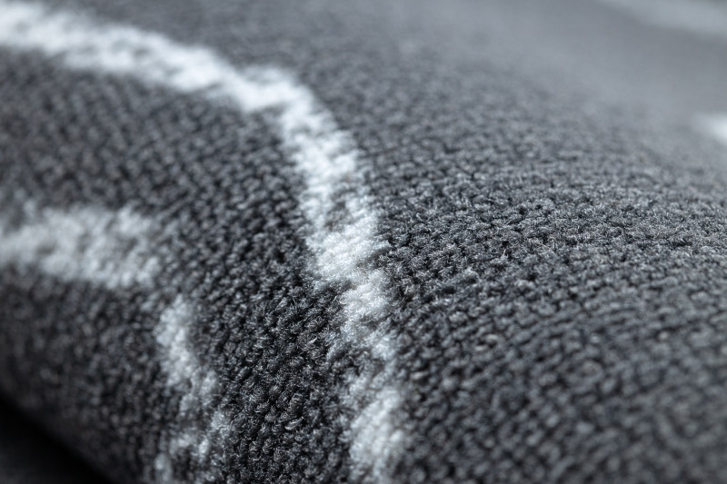 Dětský koberec SCHOOL šedý